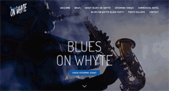 Desktop Screenshot of bluesonwhyte.com